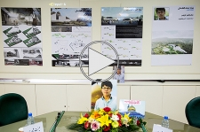 جلسه دفاع از پایان‌نامه شهید مدافع حرم