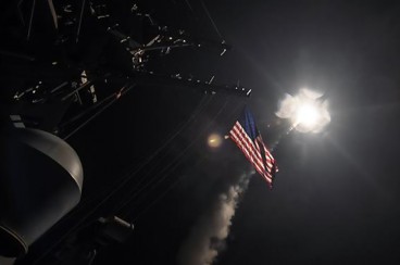 حمله موشکی امریکا به سوریه