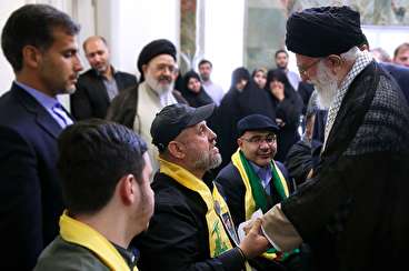 سخنان پدر شهید حزب‌الله خطاب به رهبر انقلاب